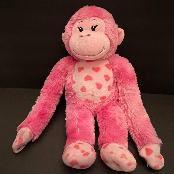 Build-A-Bear Pink Monkey - Picture 1 of 4